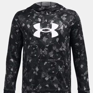 Under Armour Fleece Big Logo Fleece Hoodie NWT Youth Small